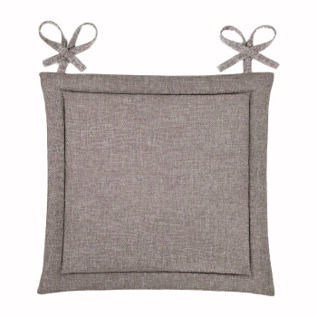 Подушка для стула рогожка 40*40см Какао Волшебная ночь *1/25