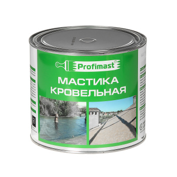 Мастика битумная 2 л Profimast, кровельная