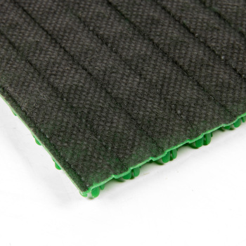 Коврик щетинистый 60*90 см на прот. осн. (зеленый) "KOVROFF" Травка (арт.12163)  *1/25 (МЭ70)