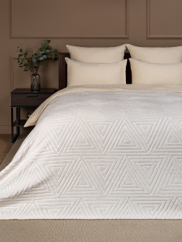 Плед 200*220см фланель Греция шампань TF FNE ML3 002/2022 2 NC Absolute *1