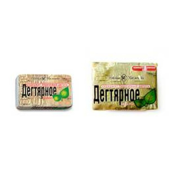 Мыло 140г. ДЕГТЯРНОЕ (10193) (Нев.Косм.) *4/48