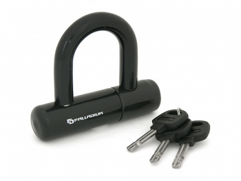 Замок навесной прорезиненный 904WP блистер Палладиум *1/12/36