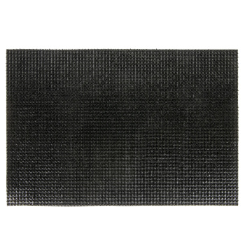 Коврик щетинистый 60*90 см на прот. осн. ( черный) "KOVROFF" Травка (арт. 12139)*1/25 (ОП39)