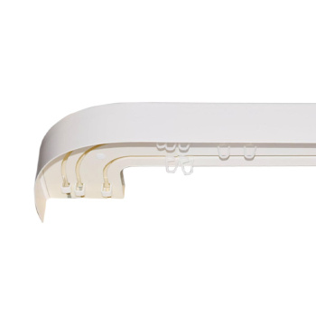 Карниз потолочный 3-рядный Белый 1,6м Классик 5см Магеллан *1/5