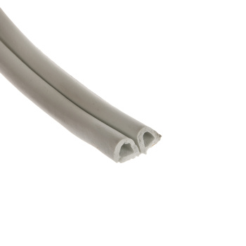 Уплотнитель 10 м TYTAN, 9х7.5 мм, для окон и дверей, профиль D, белый