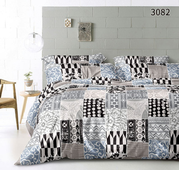 Постельное белье евро бязь Орхидея 3082, наволочки 70*70см - 2шт *1